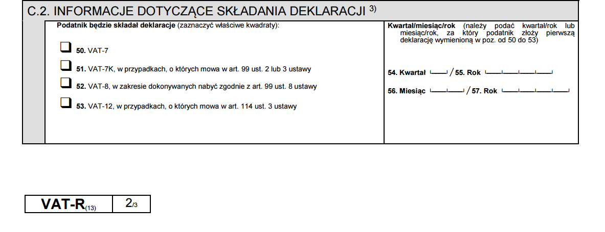 Pobierz Deklarację VAT-R. Instrukcja Wypełnienia - Darmowe Formularze ...